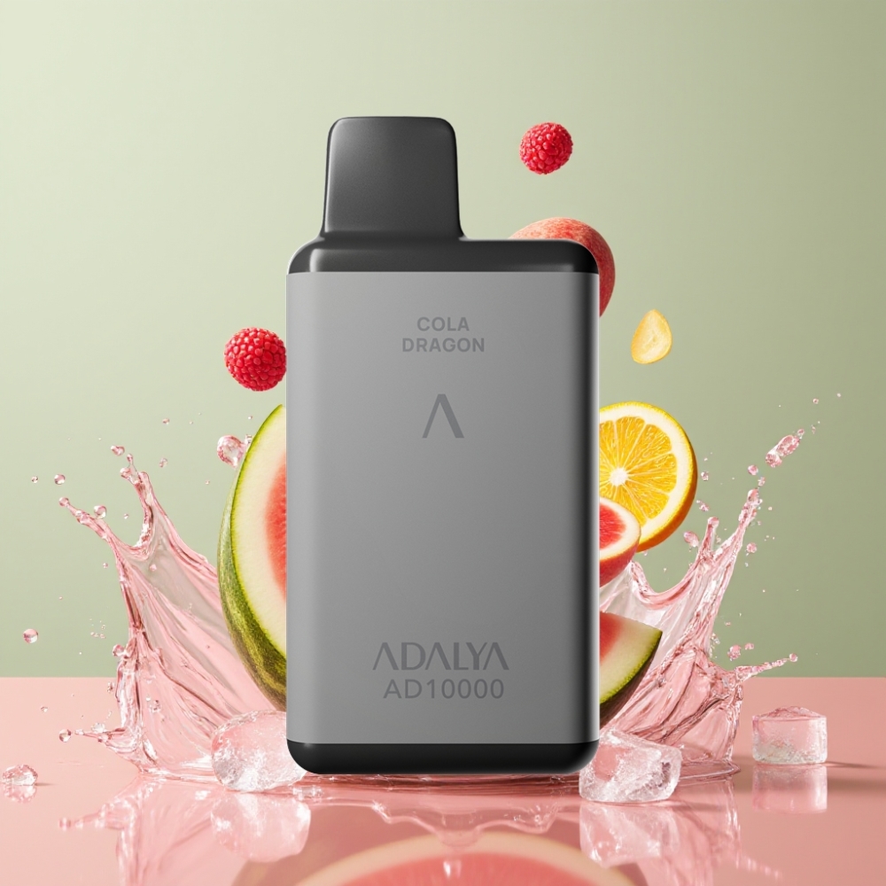 Adalya AD 10000 Puffs Einweg-Vape Wassermelone Eis - 14 ml, 2% Nikotin, USB-C, Schweiz großhandel