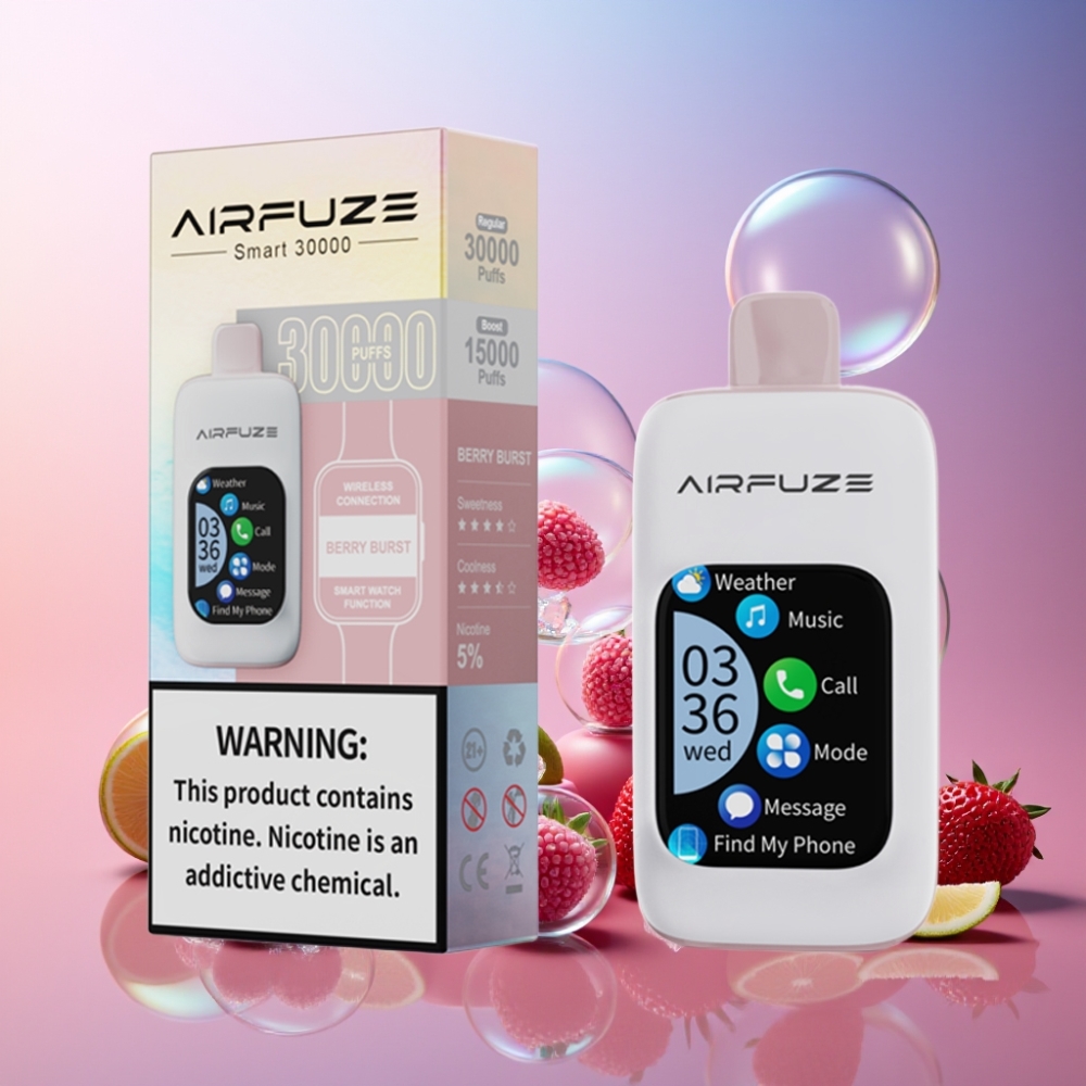 AirFuze Smart 30000 Puffs Disposable Pod - 5% Nikotin, 900mAh, Type-C, Beerenausbruch, Schweiz großhandel