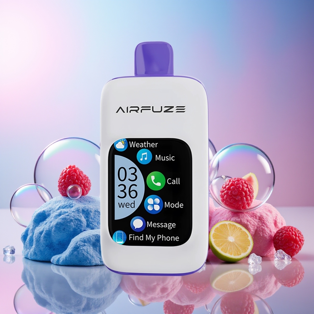 AirFuze Smart Pro 40000 Puffs Einweg-Vape Blaubeere-Eis Schweiz Großhandel – 900mAh, 20ML, 2%/5%