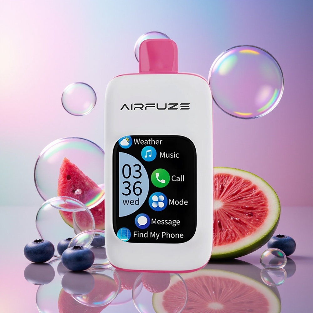 AirFuze Smart Pro 40000 Puffs Einweg-Vape Heidelbeere Wassermelone – 900mAh, 20ML, 2%/5% Nikotin, Schweiz Großhandel