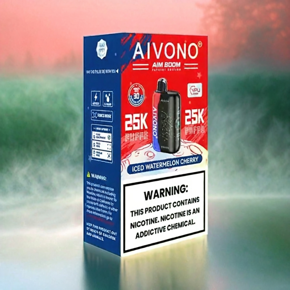 Aivono AIM BOOM 25000 Puffs Schweiz Großhandel – 0%,2%,3%,5% Nikotin, 28ml E-Liquid