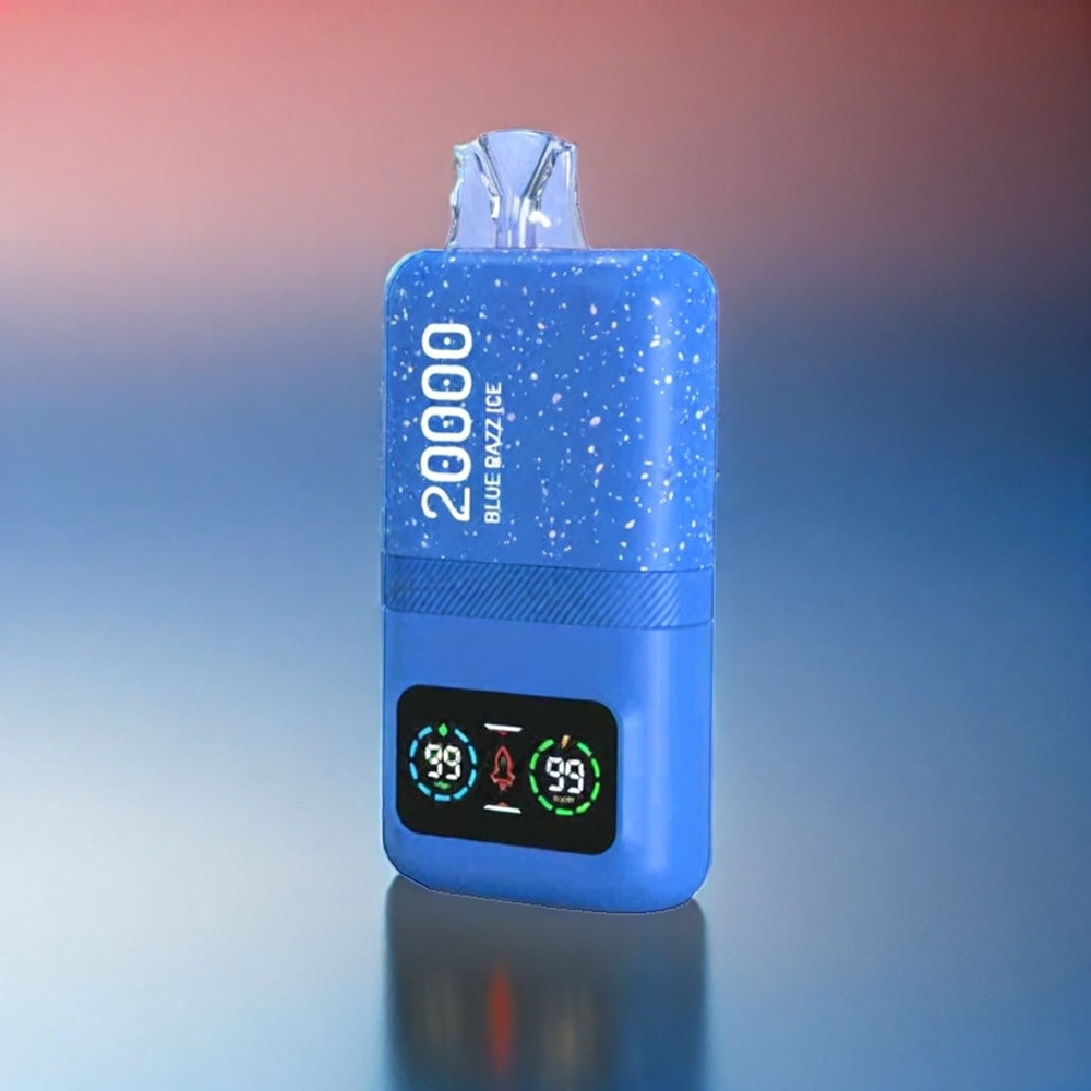 Aivono AIM MAGIC 20000 Puffs 26ml E-Liquid 5% Nicotine LCD Display Schweiz Großhandel Blue Razz Ice