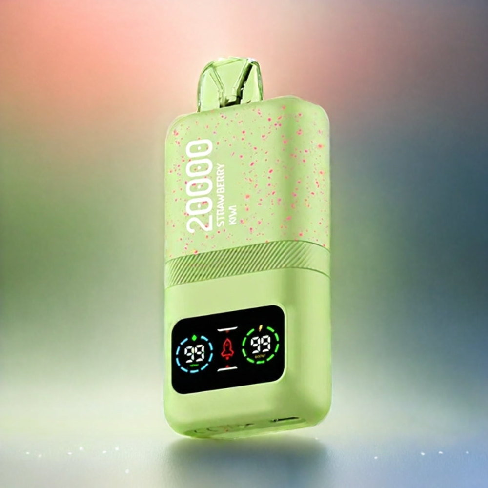 Aivono AIM MAGIC 20000 Puffs 26ml E-Liquid Dual Mesh Coils LCD Display Type-C Schweiz Großhandel – Erdbeer-Kiwi