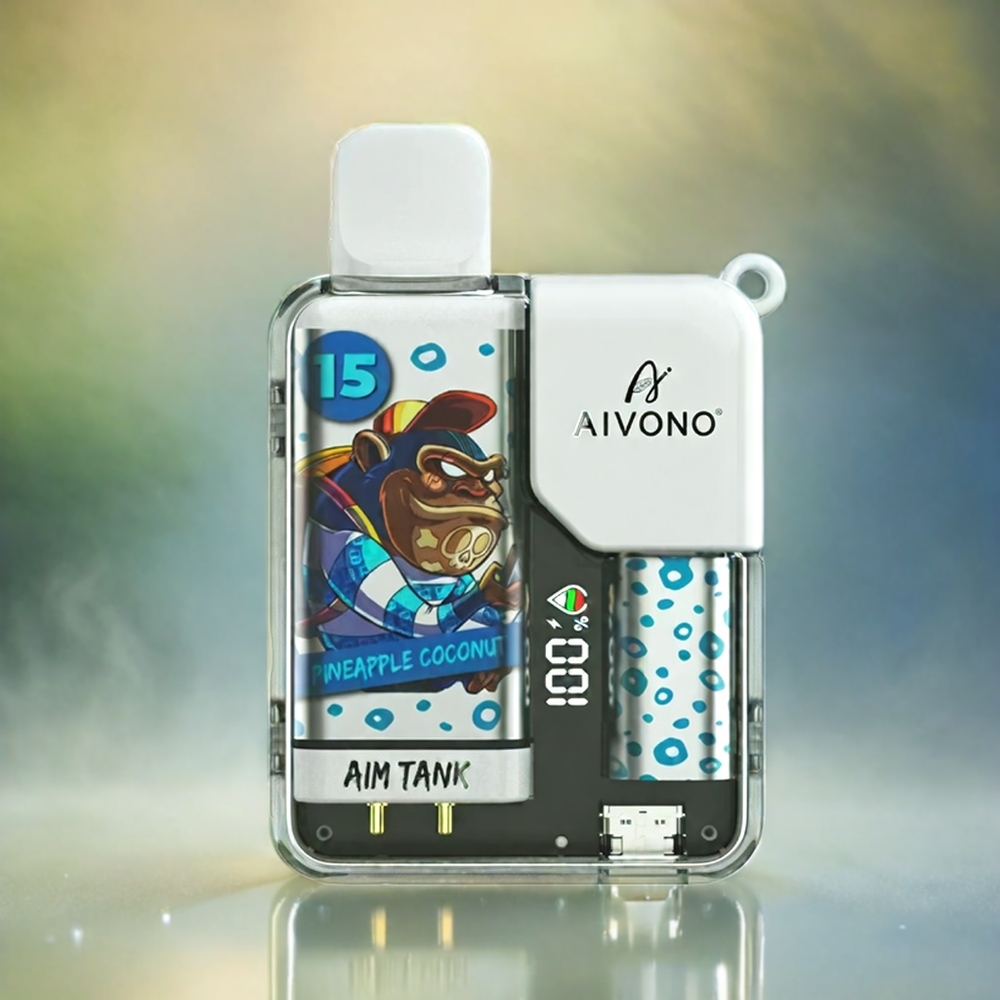 Aivono AIM-TANK 9500 Puffs Pineapple Kokos (18ml, 650mAh, LCD) Schweiz großhandel