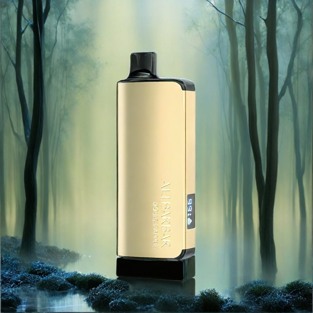 Alibarbar Ingot 9000 Puffs - 22ml E-Liquid, 2350mAh Akku, 9000 Züge, Schwarz Wald - Schweiz großhandel