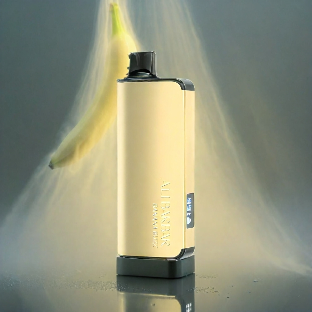 Alibarbar Ingot 9000 Puffs Vape Banana Buzz - 22ml E-Liquid, 9000 Puffs, Schweiz Großhandel