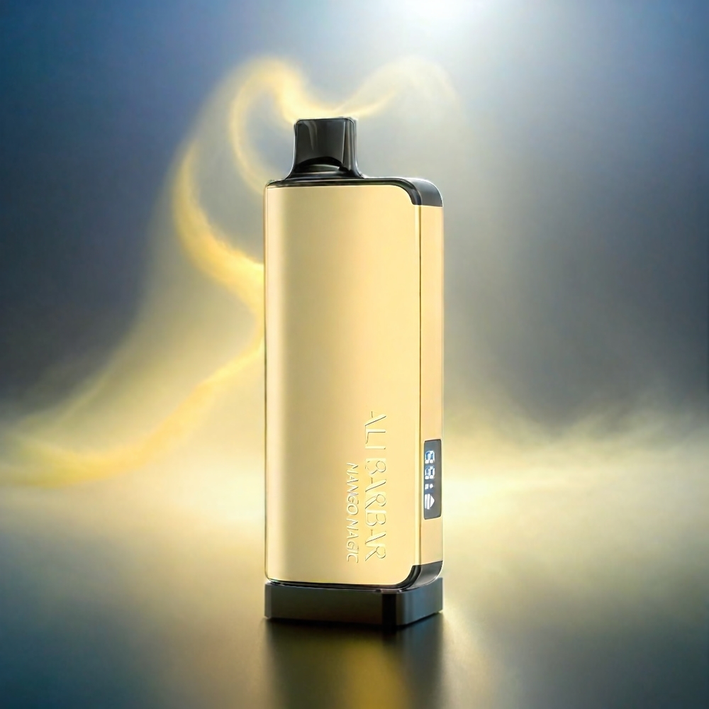Alibarbar Ingot 9000 Puffs Vape Mango Zauber Schweiz Großhandel – 22ml E-Liquid, 9000 Puffs, 2350mAh, LED Display