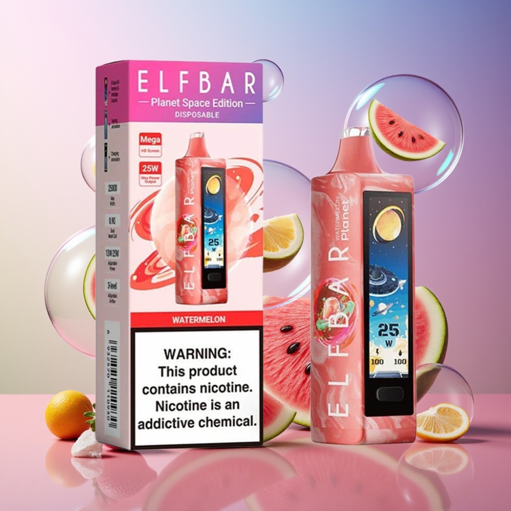Elf Bar Planet 25000 Puffs Einweg-Vape Wassermelone 5% Nikotin 18ml 800mAh Schweiz großhandel
