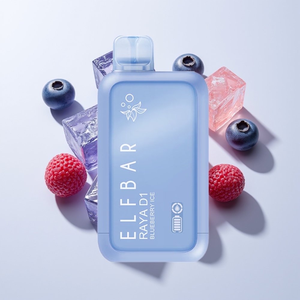 Elf Bar Raya D1 13000 Puffs Einweg-Vape Blaubeer-Eis, 18ml, 650mAh, Schweiz Großhandel