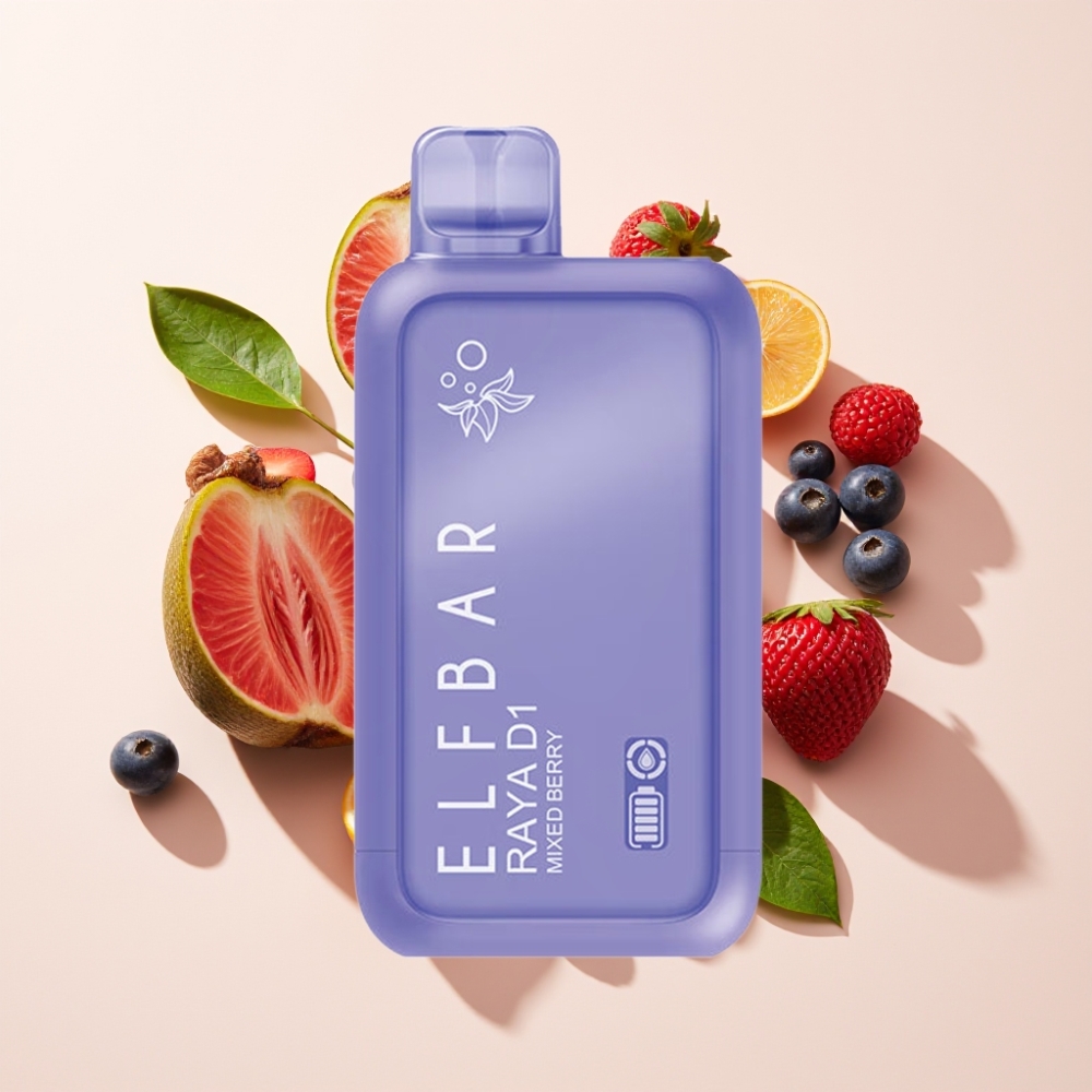 Elf Bar Raya D1 13000 Puffs Einweg-Vape - Mischbeere, 18ml, 650mAh, Schweiz großhandel