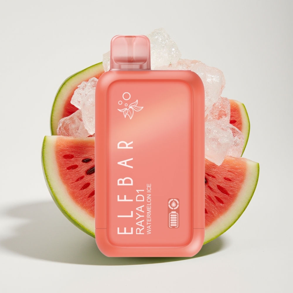 Elf Bar Raya D1 13000 Puffs Einweg-Vape Wassermelone Eis, 18ml, 650mAh, 50mg, Schweiz großhandel