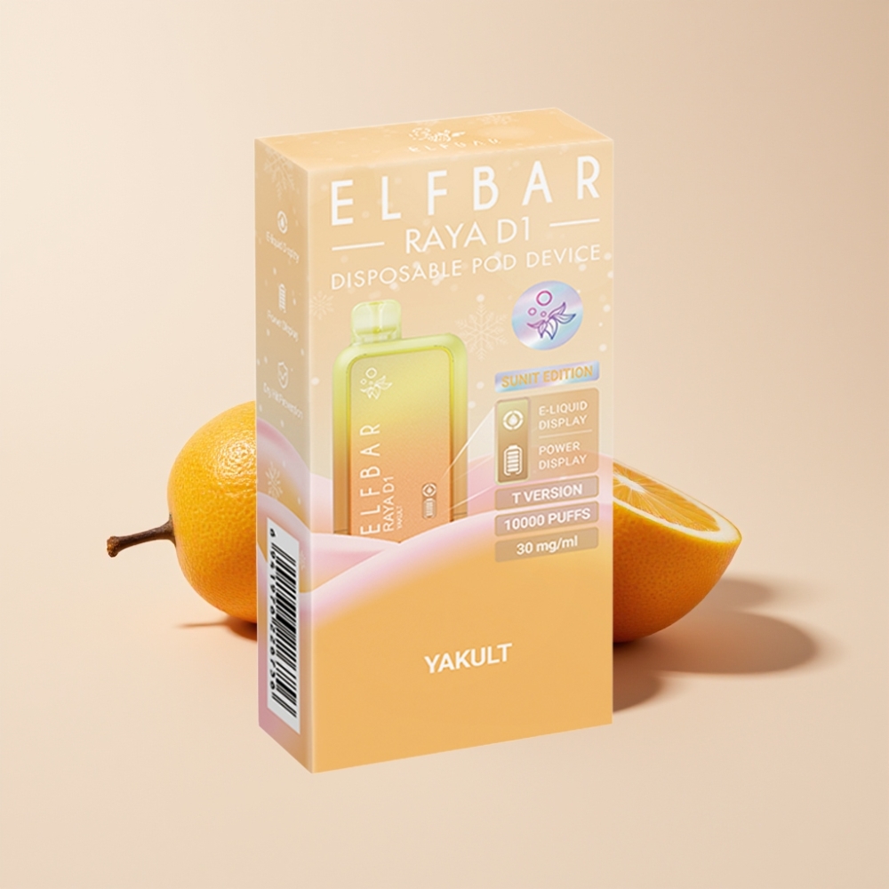 Elf Bar Raya D1 13000 Puffs Wegwerf-Vape mit 18ml Fassungsvermögen, 650mAh Akku, Typ-C-Ladeanschluss, Schweiz Großhandel