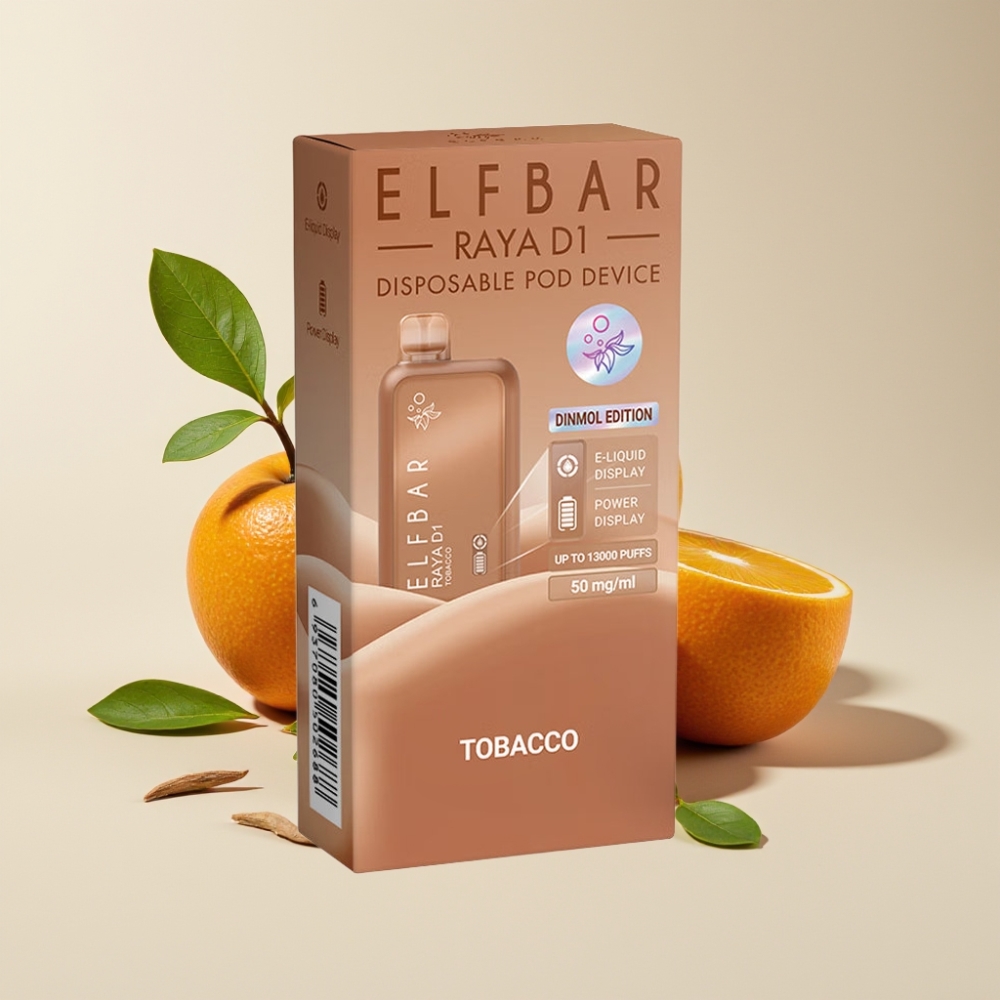 Elf Bar Raya D1 13000 Puffs Wegwerf-Vape mit 18ml Kapazität, 650mAh Akku, Typ-C-Ladeanschluss, Schweiz Großhandel