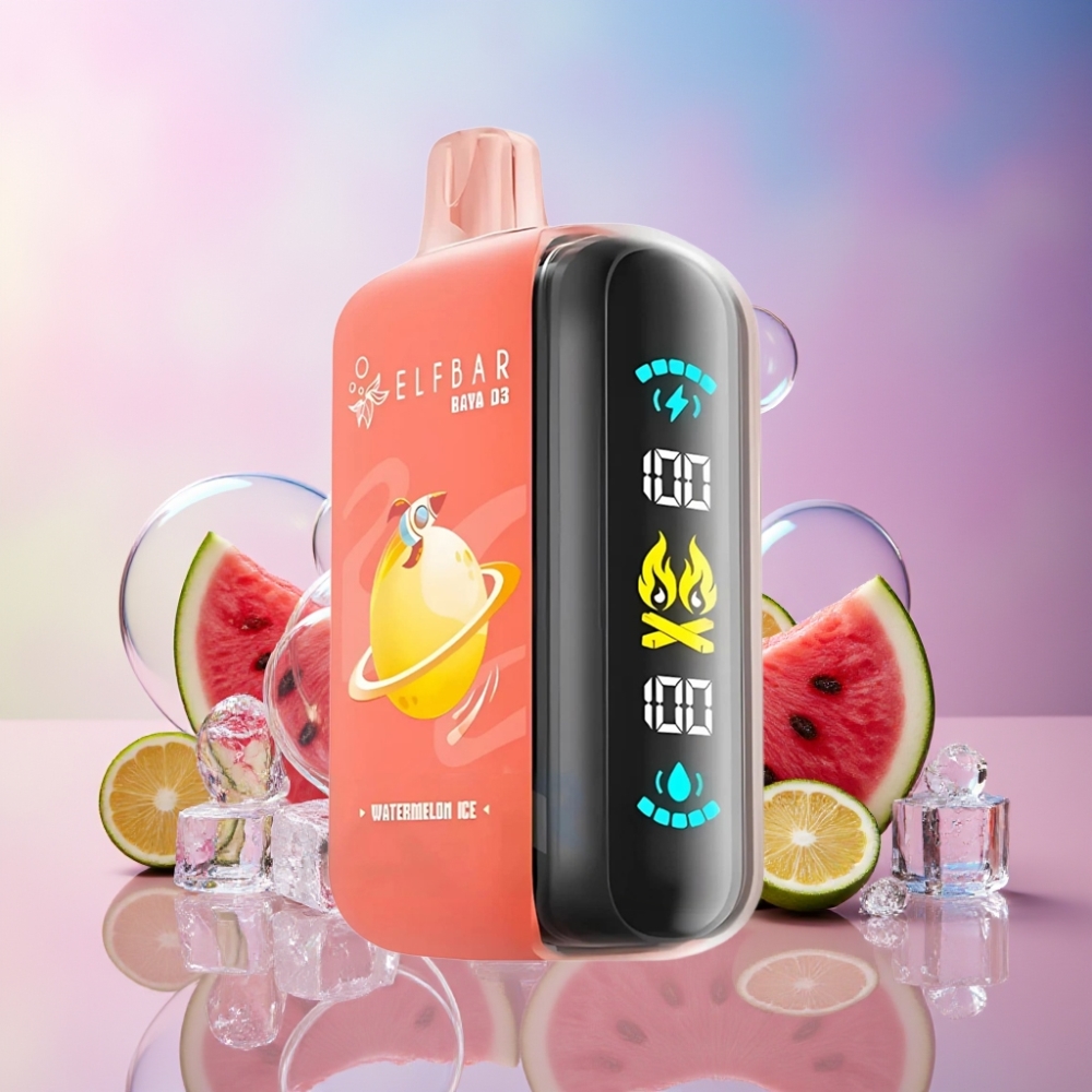 ELF BAR RAYA D3 25000 Puffs Einweg-Vape Wassermelone-Eis, 23ml, 5% Nikotin, Schweiz großhandel