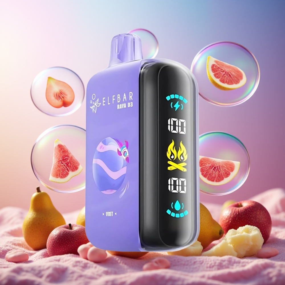 ELF BAR RAYA D3 25000 Puffs Wegwerf-Vape Schweiz Großhandel – 23ml, 5% Nikotin, 850mAh, Typ-C