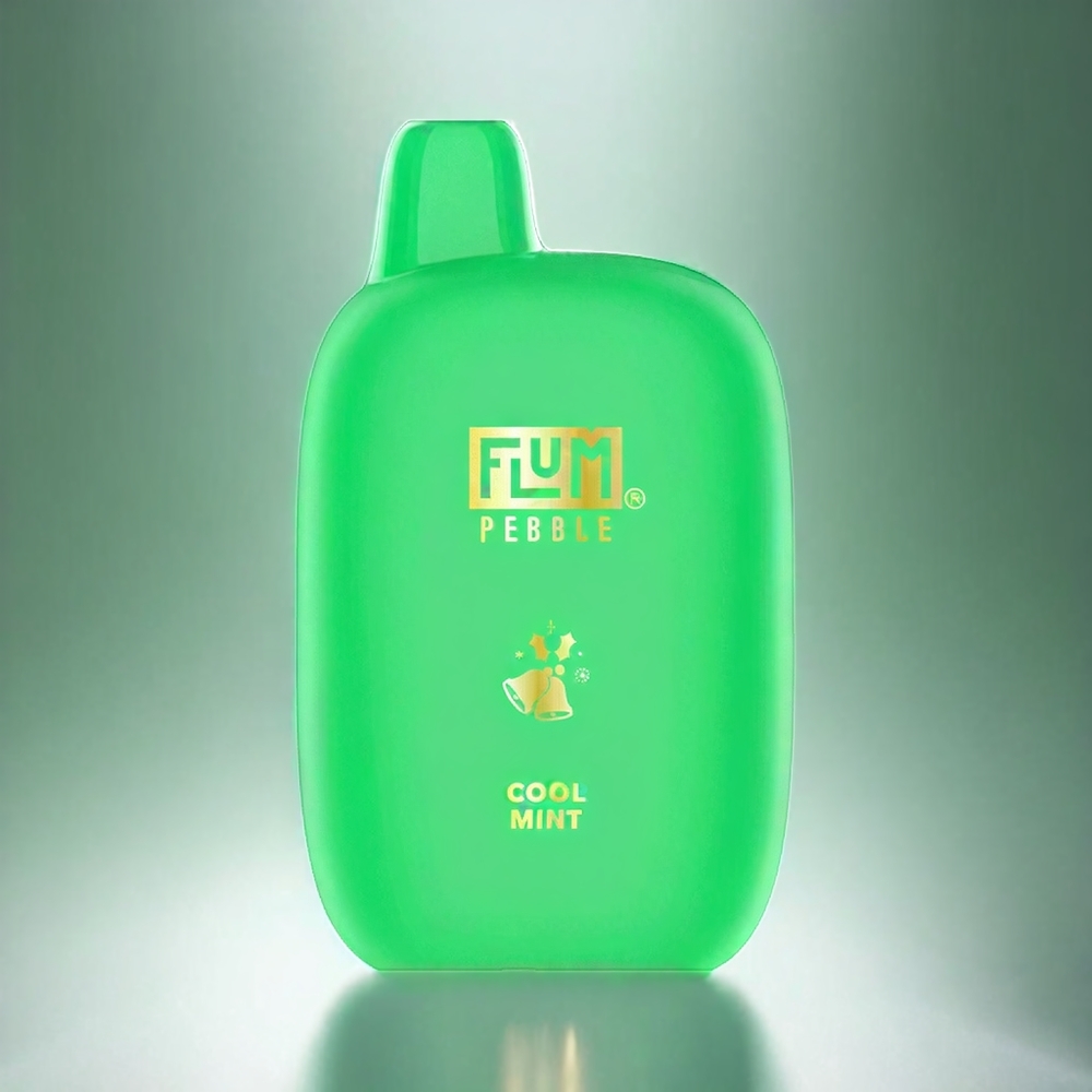 Flum Pebble 6000 Schweiz Großhandel – 10ml E-Liquid, 5% Nikotin, 500mAh Akku, Mesh Coil, Cool Mint