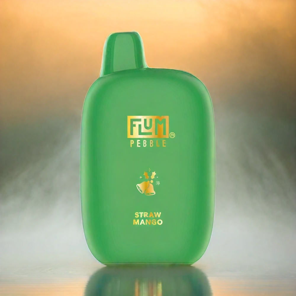 Flum Pebble 6000 Schweiz Großhandel – 10ml E-Liquid, 5% Nikotin, 500mAh, Typ-C-Ladegerät, Mango Geschmack