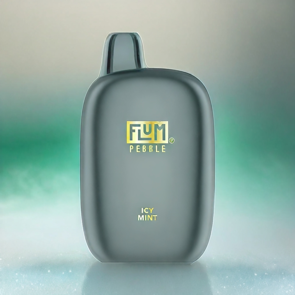 Flum Pebble 6000 Schweiz Großhandel – 6000 Züge, 10ml E-Liquid, 5% Nikotin, Mesh Coil, Icy Minze