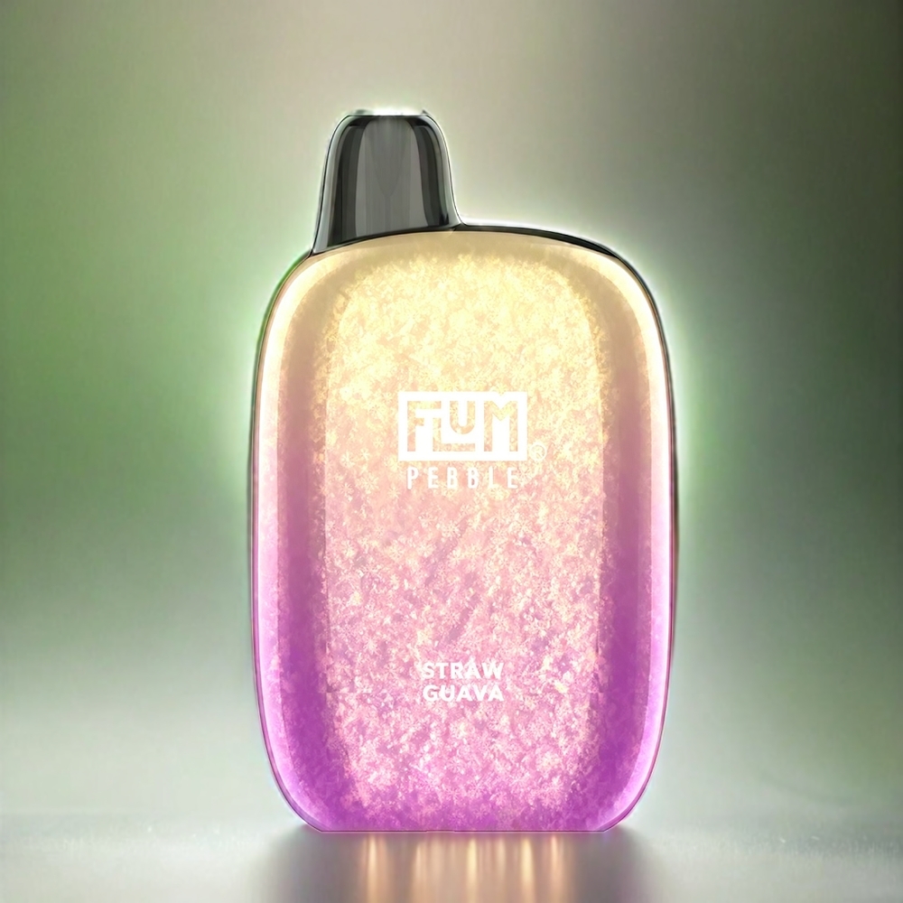 Flum Pebble 6000 Schweiz Großhandel mit 10ml E-Liquid und 5% Nikotin, Guava Geschmack