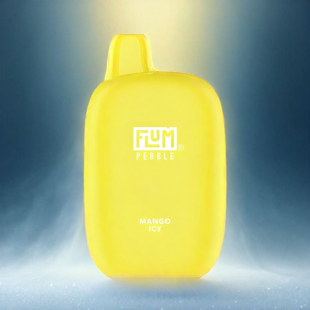 Flum Pebble 6000 Schweiz Großhandel mit 10ml E-Liquid und 5% Nikotin – Mango Icy
