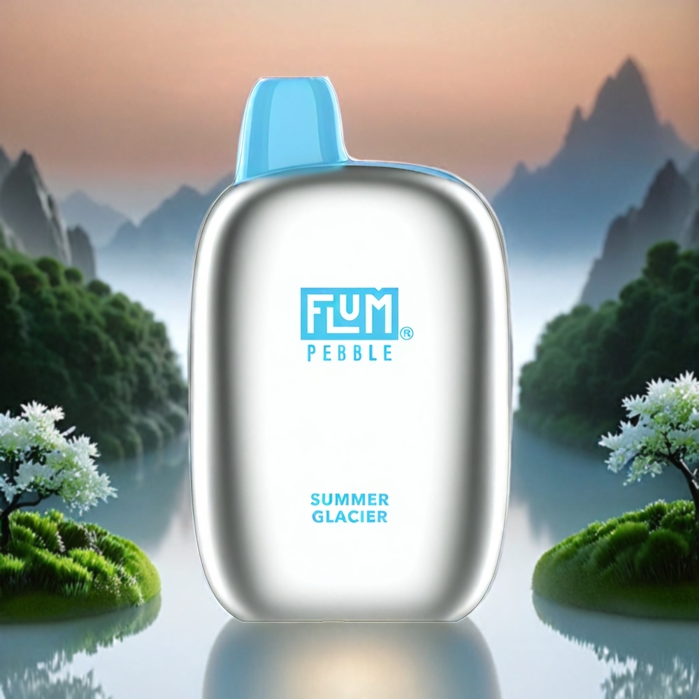 Flum Pebble 6000 Sommer Gletscher Schweiz Großhandel 10ml 5% Mesh Coil