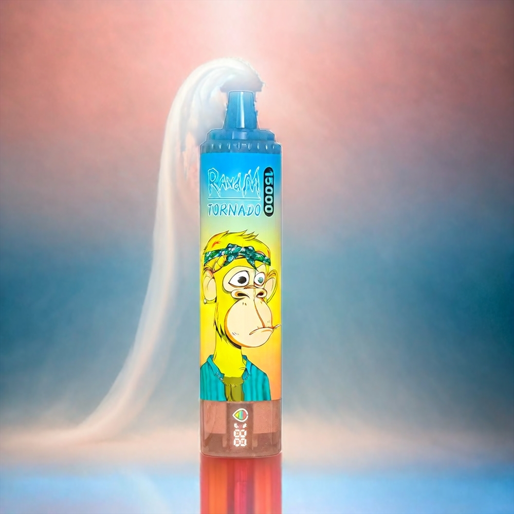 Fumot RandM Tornado 15000 Puffs Erdbeer 25ml 850mAh Mesh Coil Schweiz Großhandel