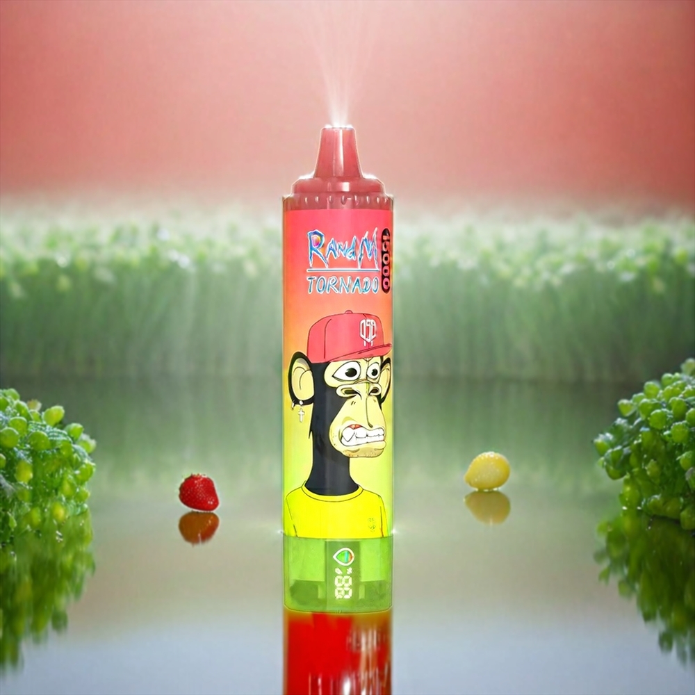 Fumot RandM Tornado 15000 Puffs Erdbeer-Wassermelonen-Limonade 25ml 850mAh Mesh Coil Schweiz Großhandel