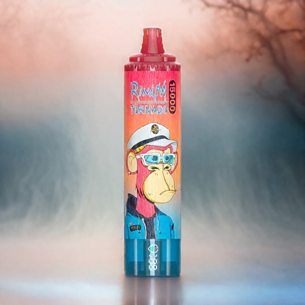 Fumot RandM Tornado 15000 Puffs Kirschgeschmack 25ml 850mAh Mesh Coil Schweiz Großhandel