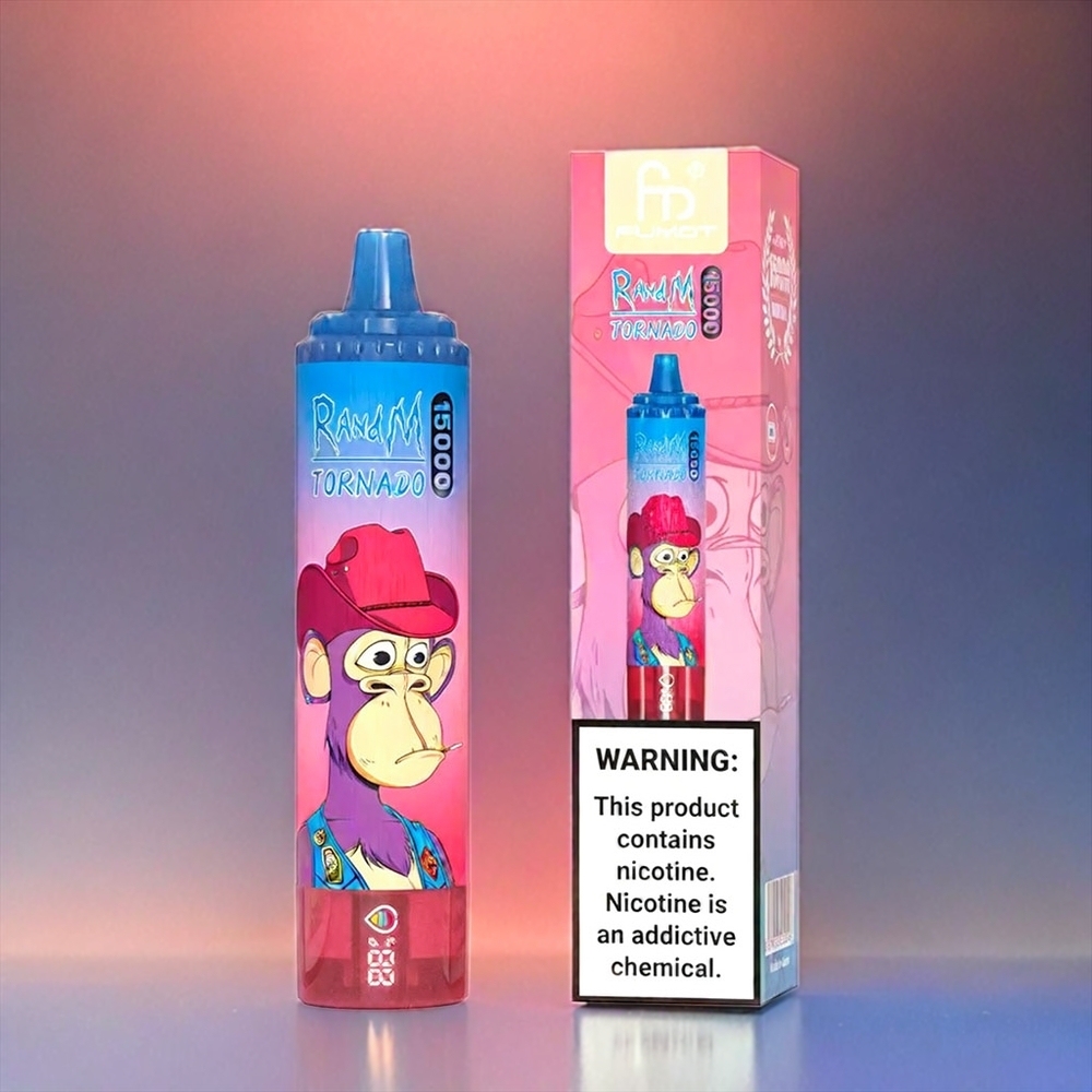 Fumot RandM Tornado 15000 Puffs Mixed Berry (Mischbeere) 25ml 850mAh Mesh Coil Schweiz Großhandel