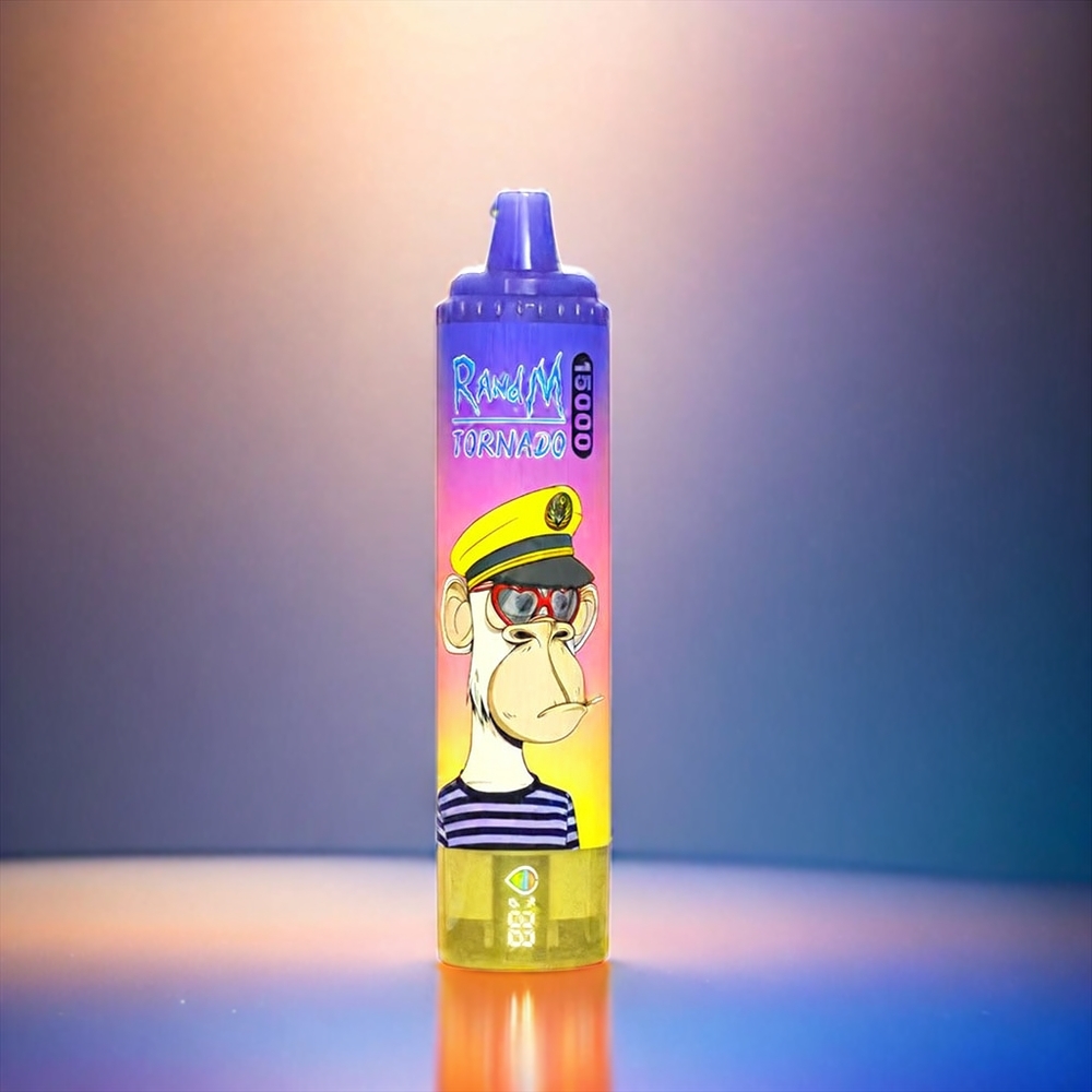 Fumot RandM Tornado 15000 Puffs Peach Blueberry Candy 25ml 850mAh Mesh Coil Schweiz Großhandel