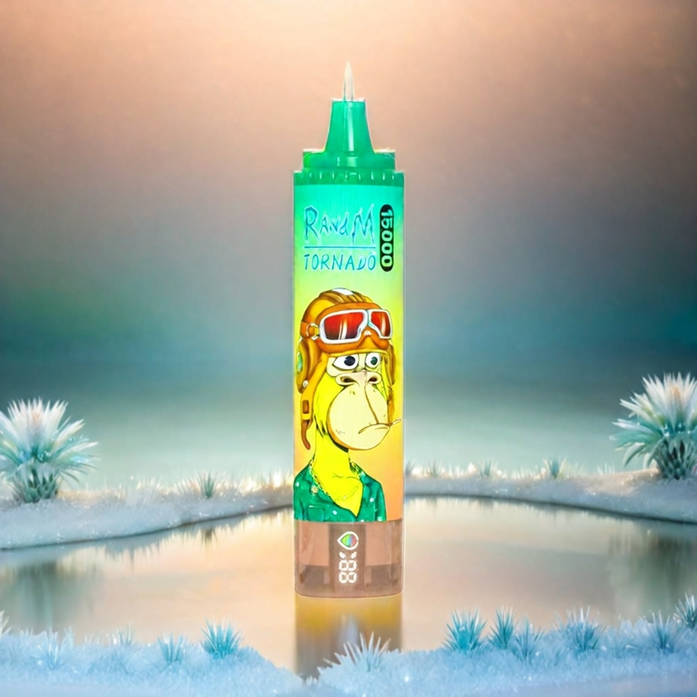 Fumot RandM Tornado 15000 Puffs Pineapple Ice 25ml 850mAh Mesh Coil Schweiz Großhandel
