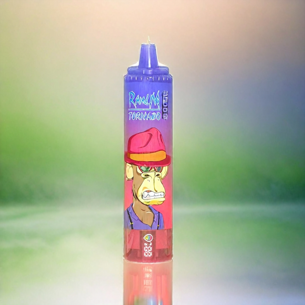 Fumot RandM Tornado 15000 Puffs Saurer Apfel Schweiz Großhandel 25ml 850mAh Mesh Coil