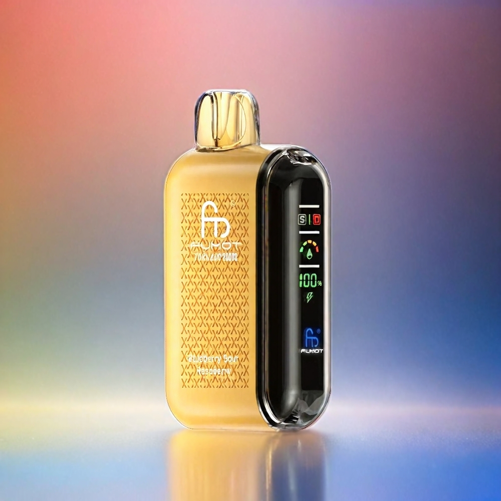 Fumot Tornado 20000 Puffs Dual Mesh Coil 20ml 850mAh Blueberry-Himbeer Geschmack Schweiz Großhandel