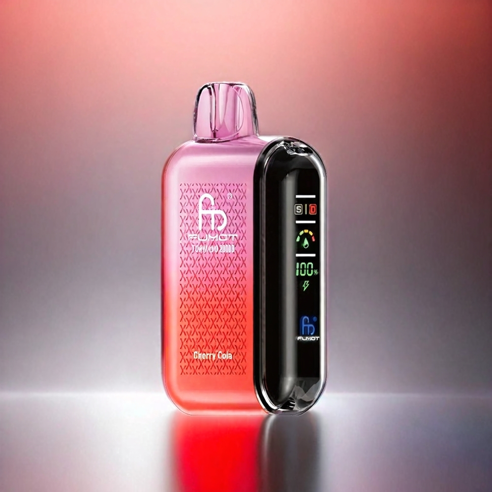 Fumot Tornado 20000 Puffs Dual Mesh Coil 20ml E-Liquid Cherry Cola Schweiz Großhandel