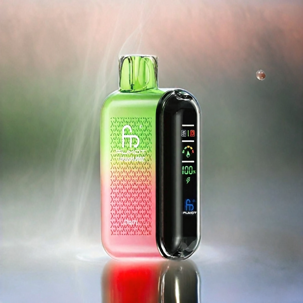 Fumot Tornado 20000 Puffs Schweiz Großhandel mit 20ml E-Liquid, 850mAh Akku, Dual Mesh Coil und Kirschgeschmack