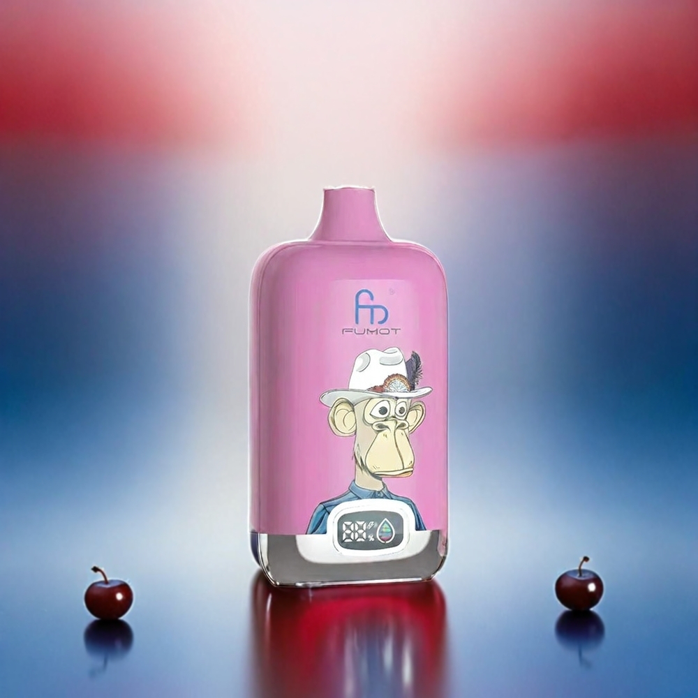 Fumot Tornado Digital Box 12000 Puffs Blueberry Cherry Cranberry MTL Mesh Coil 20ml Schweiz Großhandel