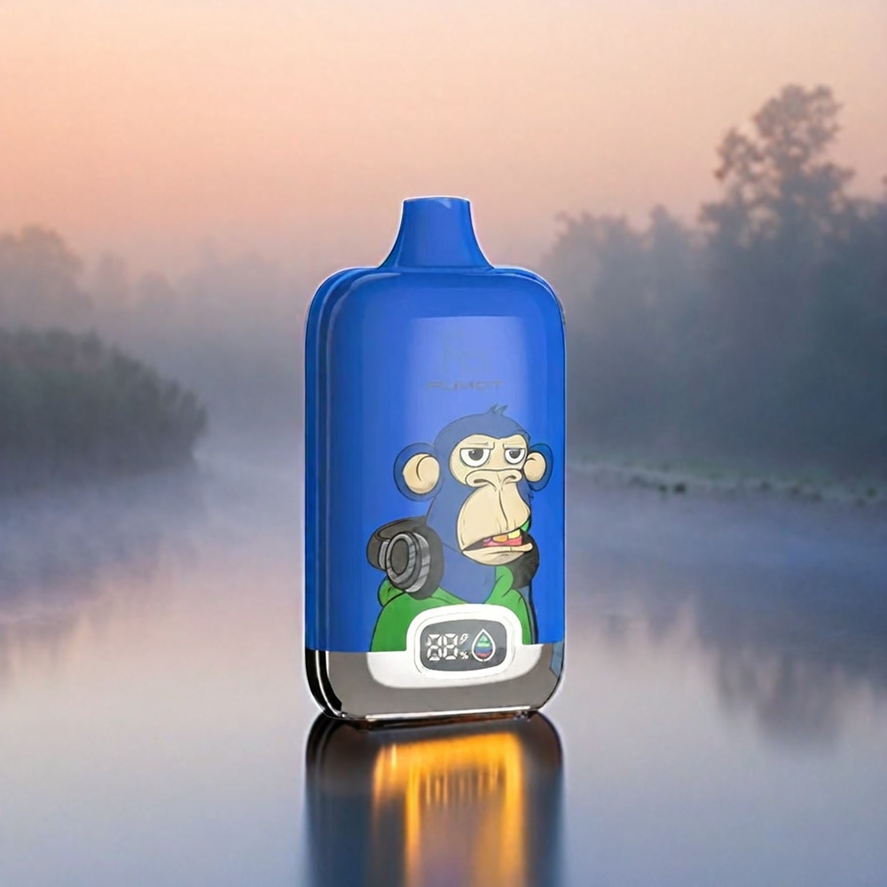 Fumot Tornado Digital Box 12000 Puffs Blueberry-Himbeere 20ml 550mAh Type-C Schweiz Großhandel