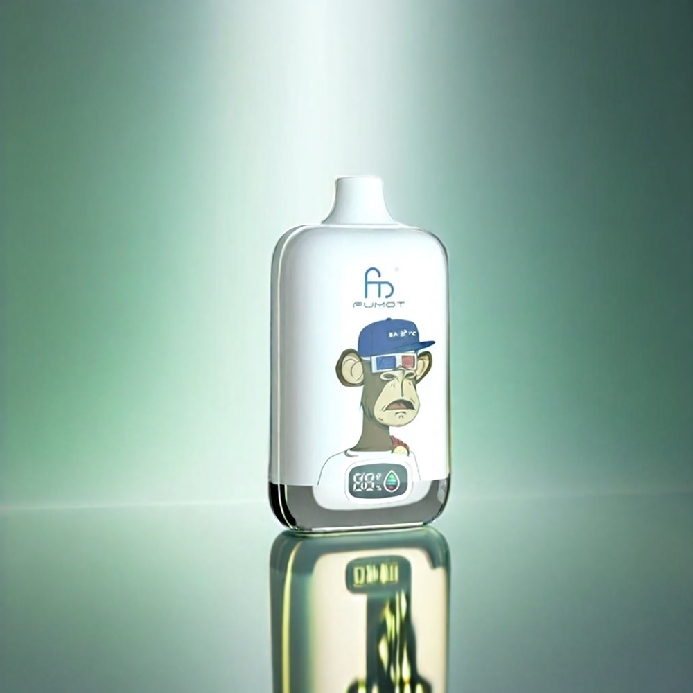 Fumot Tornado Digital Box 12000 Puffs Schweiz Großhandel – 20ml E-Liquid, Mesh Coil, Typ-C Ladung, Cool Mint Geschmack