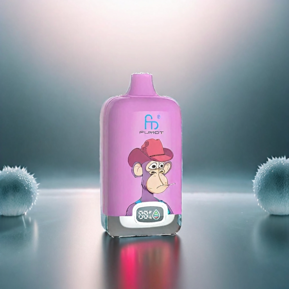 Fumot Tornado Digital Box 12000 Puffs Vape Drachenfrucht Eis – 20ml E-Liquid, 12000 Puffs, Type-C, Schweiz großhandel
