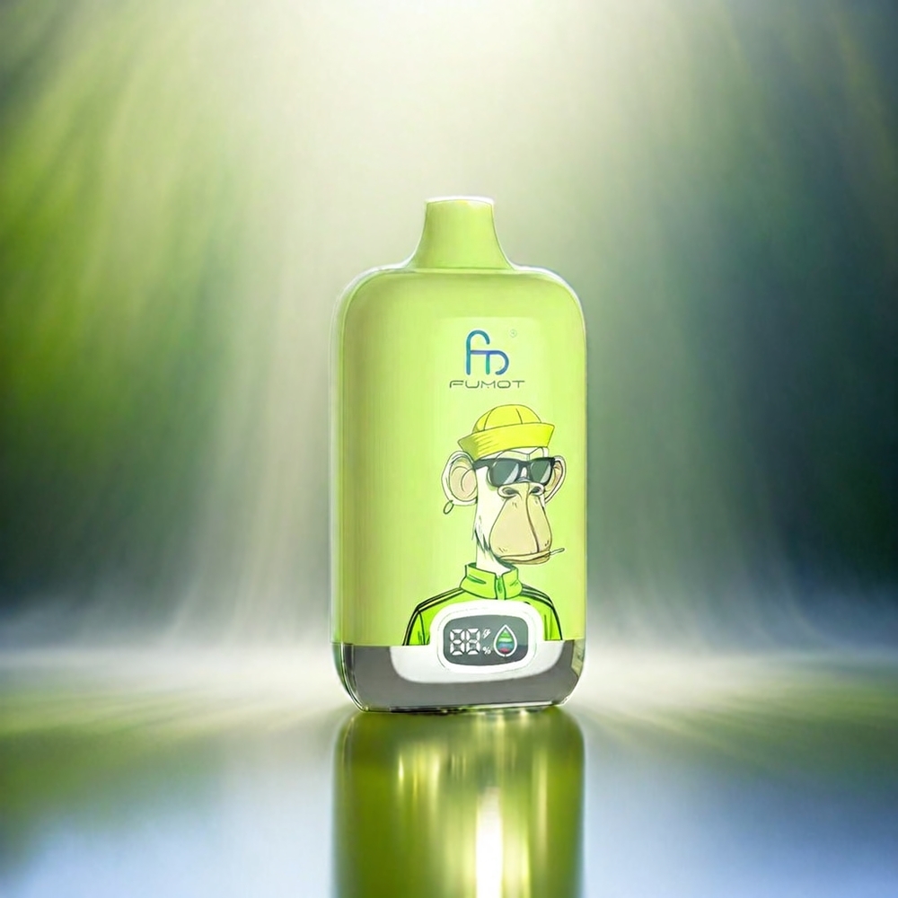 Fumot Tornado Digital Box 12000 Puffs Vape Kiwi Passionsfrucht Guave Schweiz Großhandel mit Mesh Coil, Typ-C-Ladung, 20ml E-Liquid