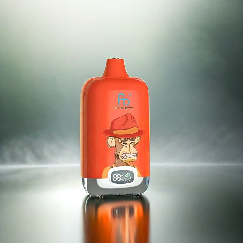 Fumot Tornado Digital Box 12000 Puffs Zwei Apfel Schweiz Großhandel 20ml E-Liquid 550mAh Typ-C MTL