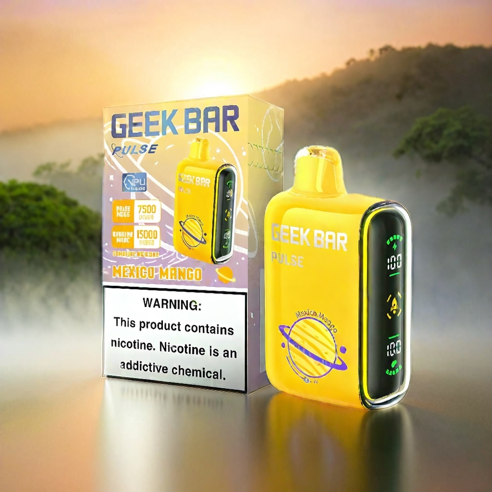 Geek Bar Pulse 15000 Puffs Schweiz Großhandel – 16ML E-Liquid, 5% Nikotin, USB Type-C
