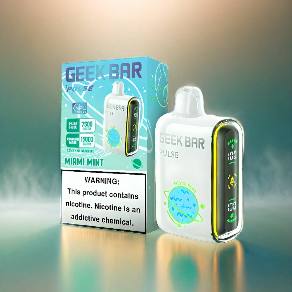 Geek Bar Pulse 15000 Puffs Schweiz Großhandel – 16ML E-Liquid, 5% Nikotin, USB Type-C