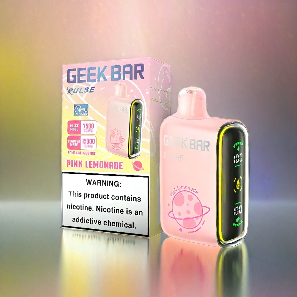Geek Bar Pulse 15000 Puffs Schweiz Großhandel – 16ML E-Liquid, 5% Nikotin, USB Type-C