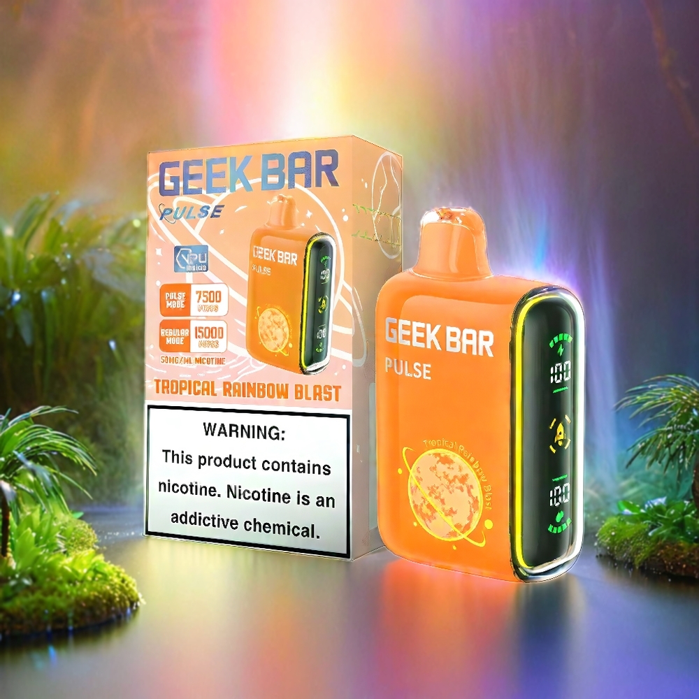 Geek Bar Pulse 15000 Puffs Schweiz Großhandel – 16ML E-Liquid, 5% Nikotin, USB Type-C