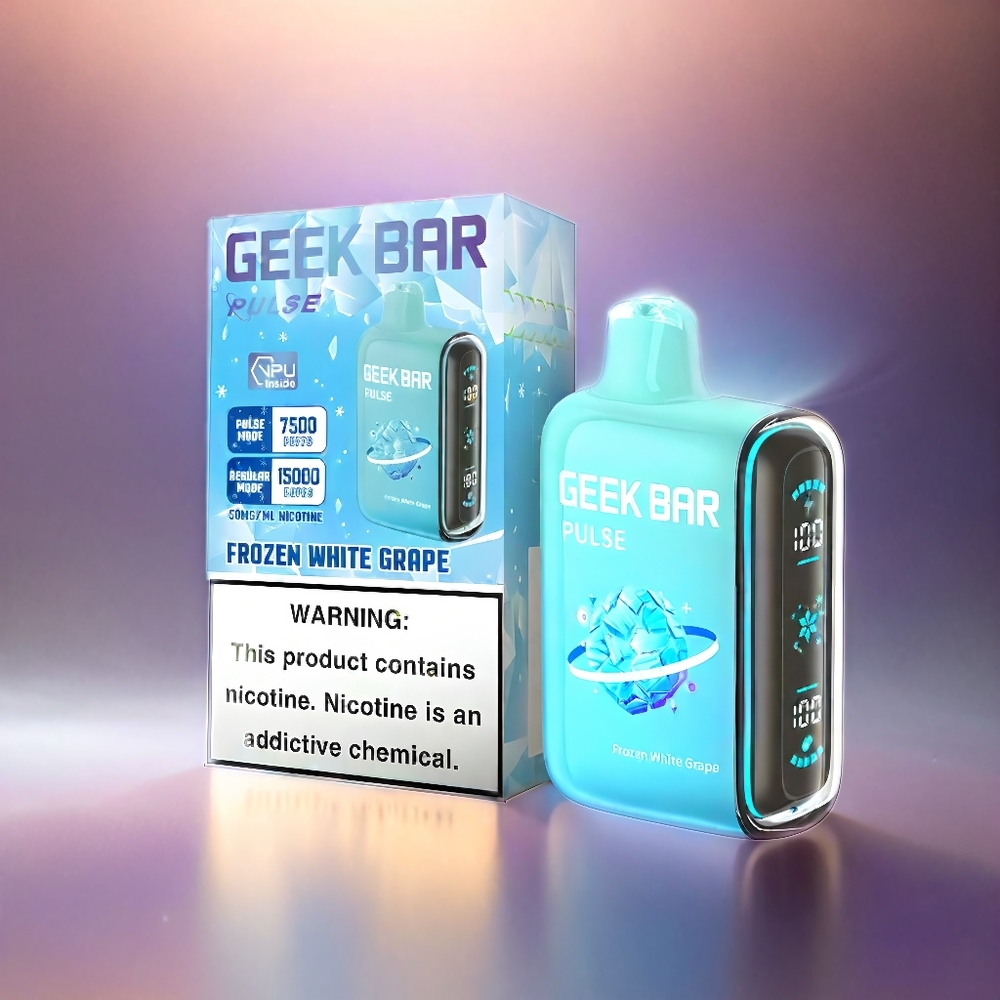 Geek Bar Pulse 15000 Puffs Vape Frozen Edition Schweiz Großhandel – 15.000 Hits, 16ML, 5% Nikotin