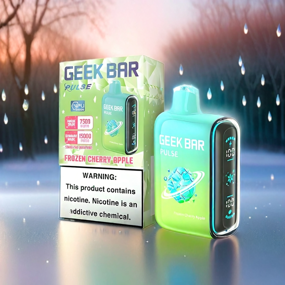 Geek Bar Pulse 15000 Puffs Vape Frozen Edition Schweiz Großhandel – 15.000 Hits, 16ML, 5% Nikotin
