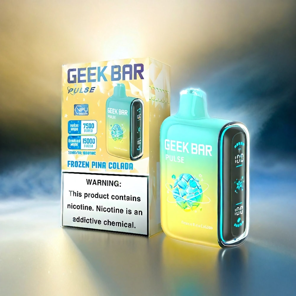 Geek Bar Pulse 15000 Puffs Vape Frozen Edition Schweiz Großhandel – 15.000 Hits, 16ML, 5% Nikotin