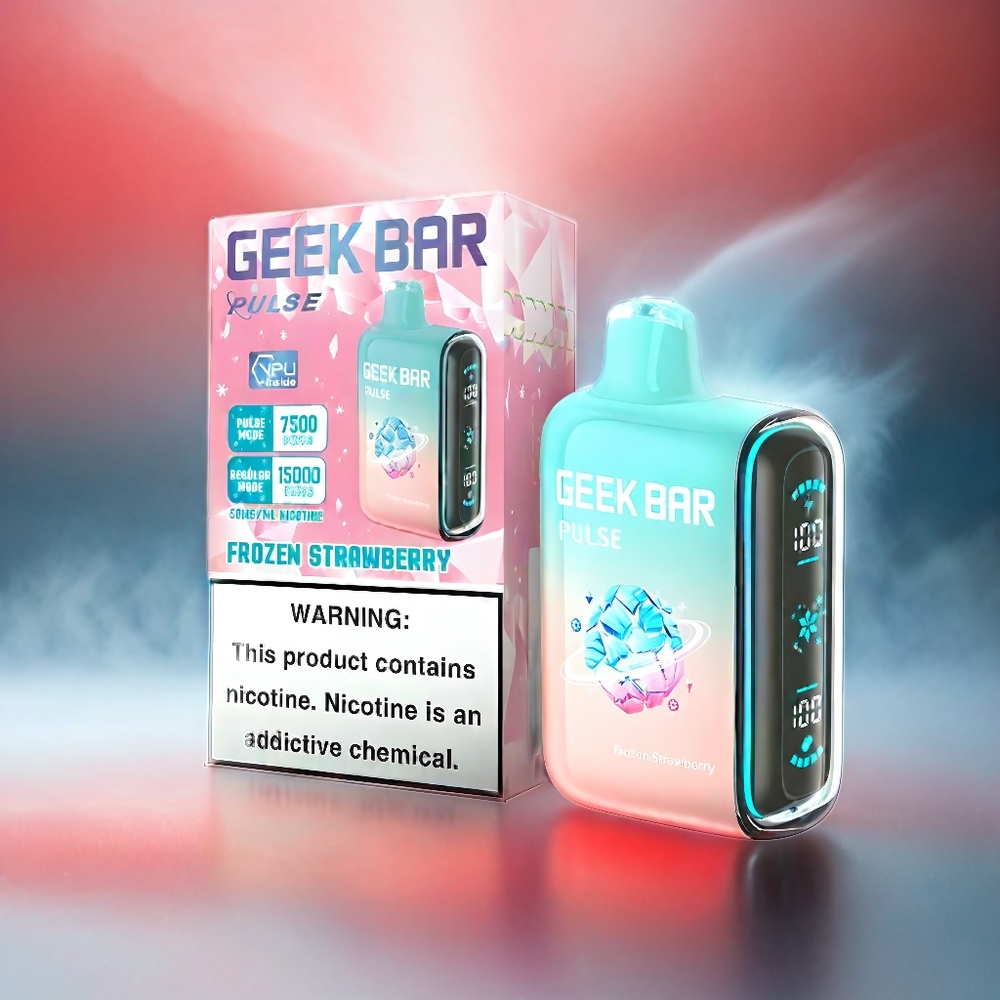 Geek Bar Pulse 15000 Puffs Vape Frozen Edition Schweiz Großhandel – 15.000 Hits, 16ML, 5% Nikotin