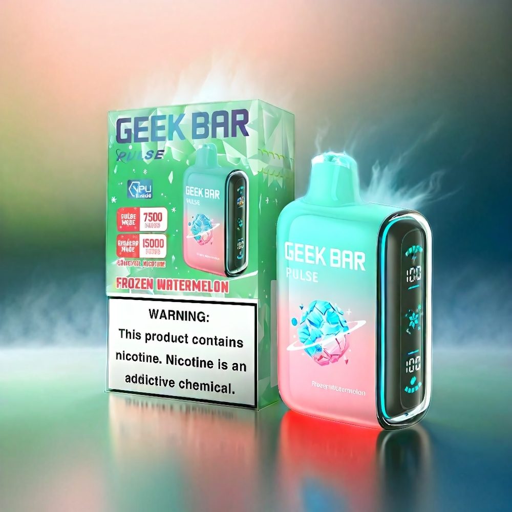 Geek Bar Pulse 15000 Puffs Vape Frozen Edition Schweiz Großhandel – 15.000 Hits, 16ML, 5% Nikotin